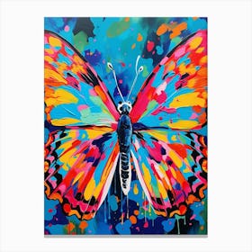 Pop Art Brimstone Butterfly 3 Canvas Print