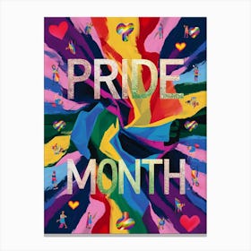 Pride Month 33 Canvas Print