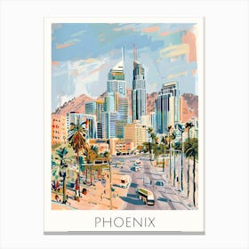 Phoenix Cityscape Canvas Print