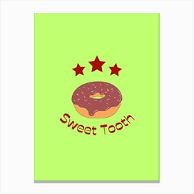 Sweet Tooth Canvas Print