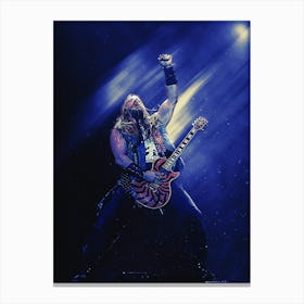 Superstars Of Zakk Wylde Heavy Metal Black Label Society Canvas Print