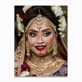 Indian Bride 1 Canvas Print