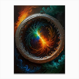 Fire And Ice Canvas Print