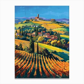 Tuscan Countryside 6 Canvas Print