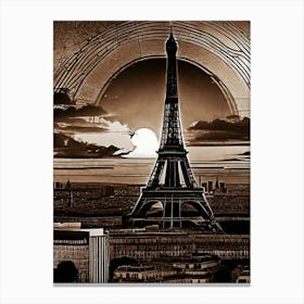 Paris Eiffel Tower 138 Canvas Print