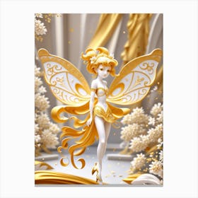 Golden Fairy 7 Canvas Print