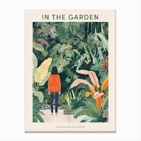 In The Garden Poster Denver Botanical Gardens 2 Canvas Print