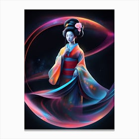 Geisha 5 Canvas Print