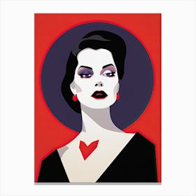 Dracula Woman Canvas Print