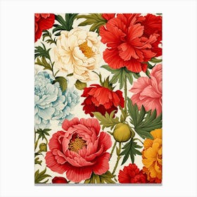 Peony 1 Canvas Print