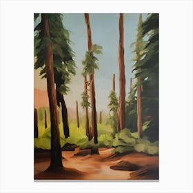 Yosemite Forest 1 Canvas Print