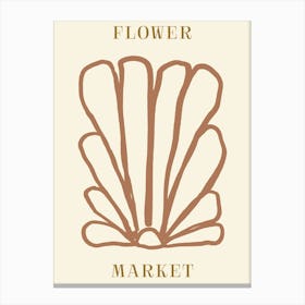 Flower Market 12 Canvas Print