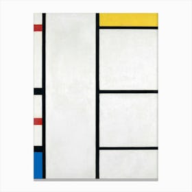 Composition With Red, Yellow, And Blue (1935–1942), Piet Mondrian Canvas Print