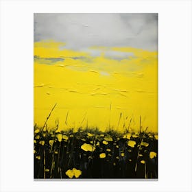 Yellow Poppies 1 Canvas Print