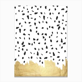 Golden spot Canvas Print