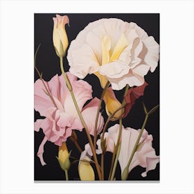 Flower Illustration Lisianthus 3 Canvas Print