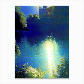 Isola Bella, Italy Classic Painting Canvas Print