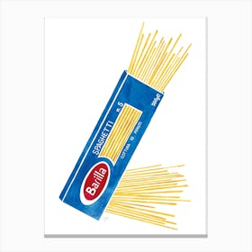 Spaghetti Canvas Print