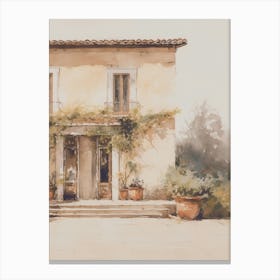 Tuscan House Canvas Print