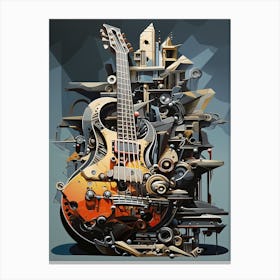 Rock N Roll Forever 27 Canvas Print