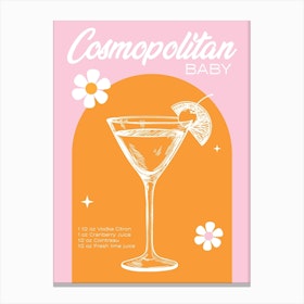 Cosmopolitan Baby Canvas Print