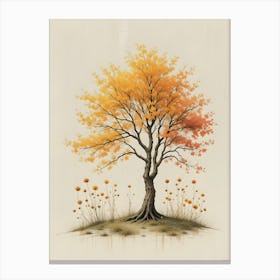 Autumn Tree 2 Canvas Print