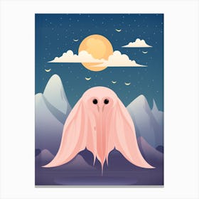 Blanket Octopus Illustration 1 Canvas Print