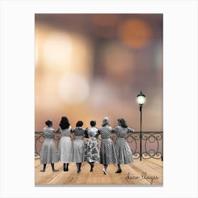 Lampadaire Canvas Print