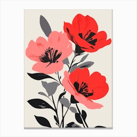 Red Poppies 1 Canvas Print