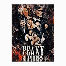 Peaky Blinders movies 1 Canvas Print