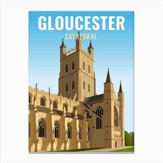 Gloucester Cathedral Canvas Print