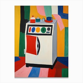 Washing Machine Canvas Print