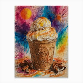 Ice Cream Sundae 9 Canvas Print