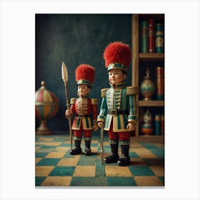 Toy soldiers Canvas Print