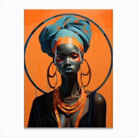 African Woman 34 Canvas Print