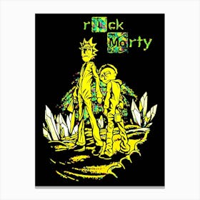 Rick Morty Canvas Print