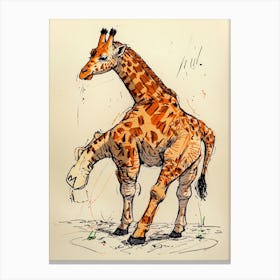 Default Draw Me A Giraffe Attempting Balletlegs Tangled Grace 0 (1) Canvas Print
