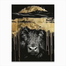 Bull'S Head Canvas Print