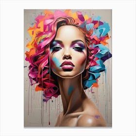 Street Art Canvas Print