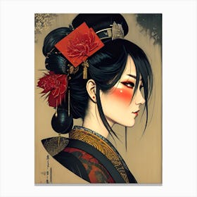 Geisha 38 Canvas Print