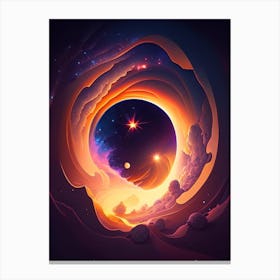 Star Formation Comic Space Space Canvas Print