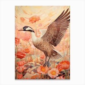 Goose 1 Detailed Bird Painting Canvas Print