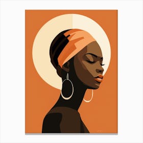 African Woman 55 Canvas Print