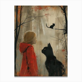 Little Red Riding Hood Canvas Print Canvas Print