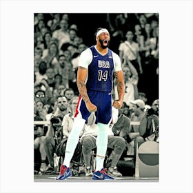 Anthony Davis Of Team United States Canvas Print