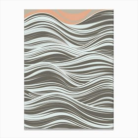 Eternal Waves V 01 Canvas Print