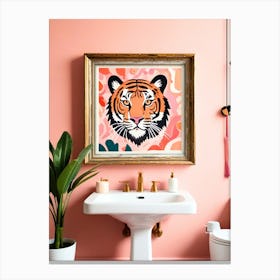 Tiger Print Canvas Print