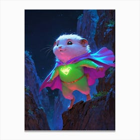 Super Hamster Canvas Print