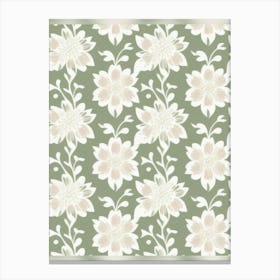 Floral Pattern 3 Canvas Print