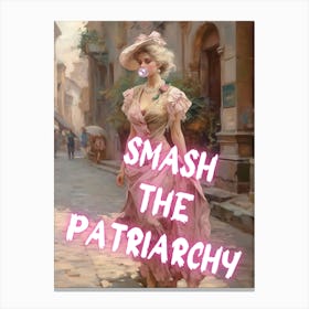 Smash The Patriarchy Canvas Print